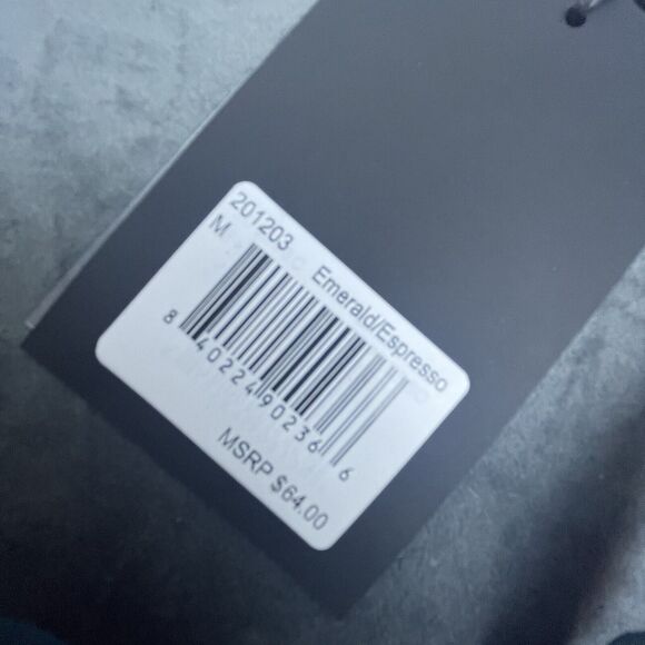 Thistle and Spire Brooklyn Haze Bra Womens Medium Emerald Espresso Sheer Strappy - Picture 6 of 7